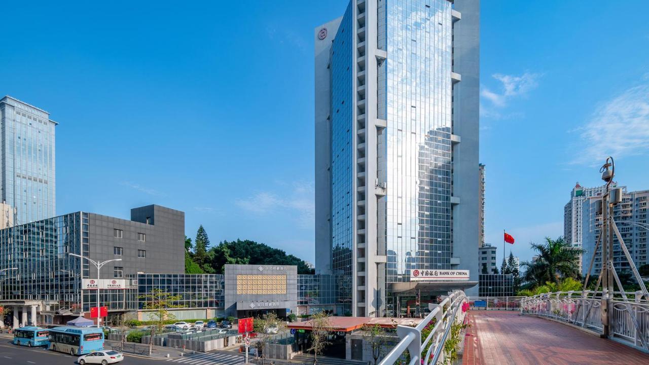 Binbei Yiho Hotel Xiamen Bagian luar foto