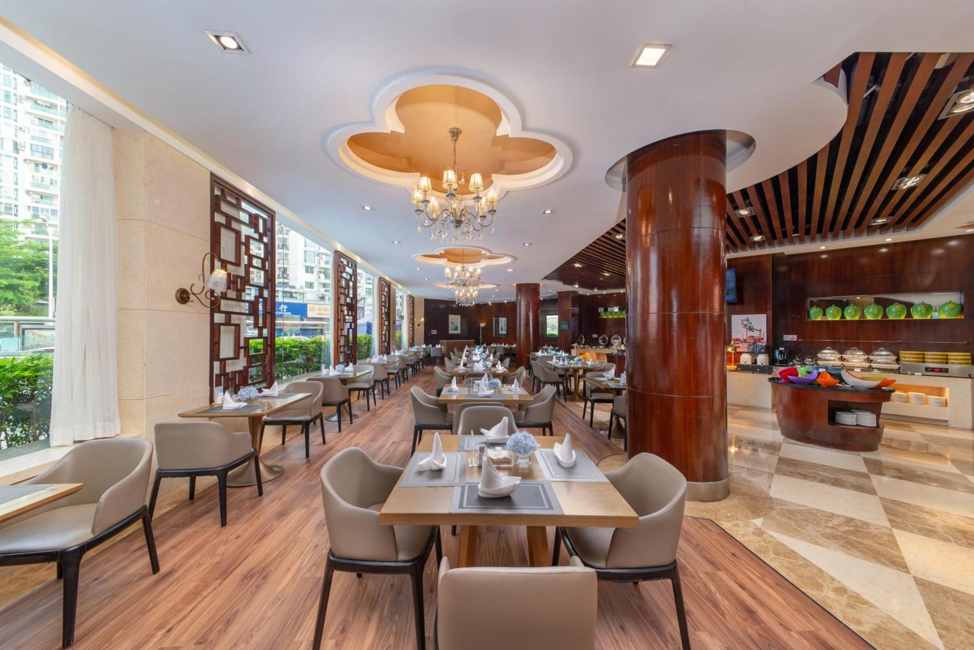 Binbei Yiho Hotel Xiamen Bagian luar foto